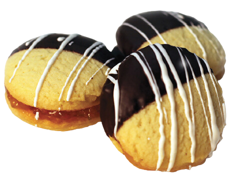 Apricot Sandwich Butter Cookie