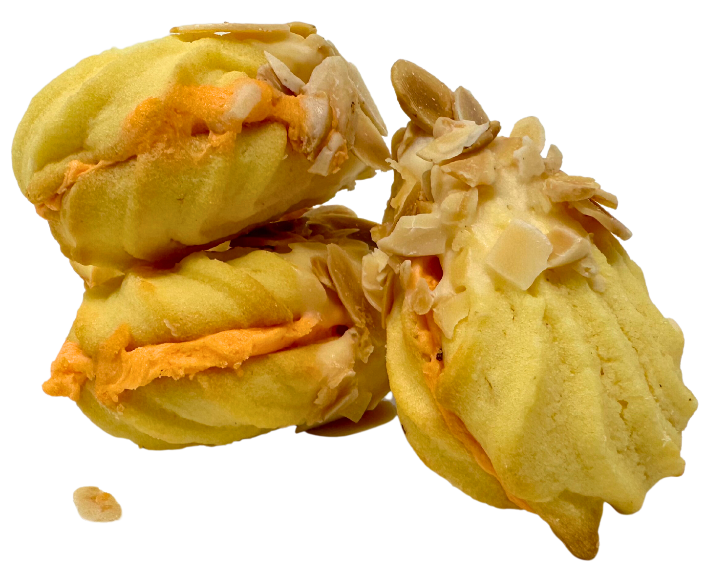 Orange Sandwich Butter Cookie