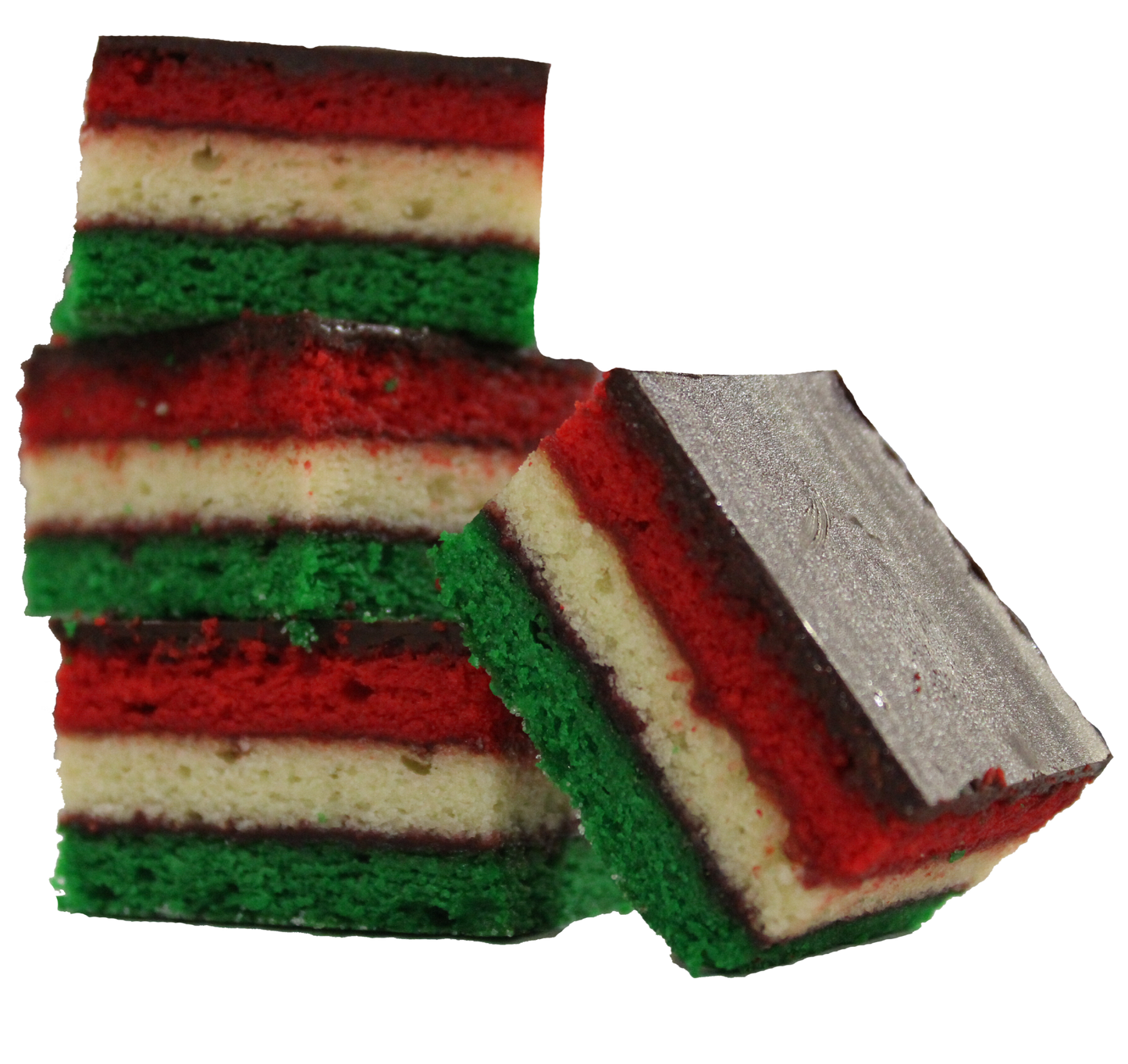 Tricolore (a.k.a Flag or Rainbow) Cookies
