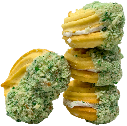 White Chocolate Sandwich Butter Cookie