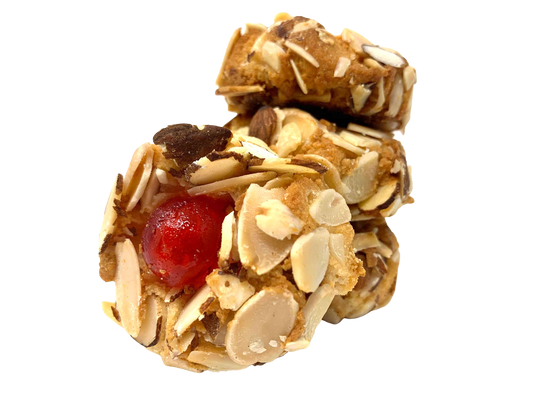 Cherry Almond Slice Amaretti Cookie