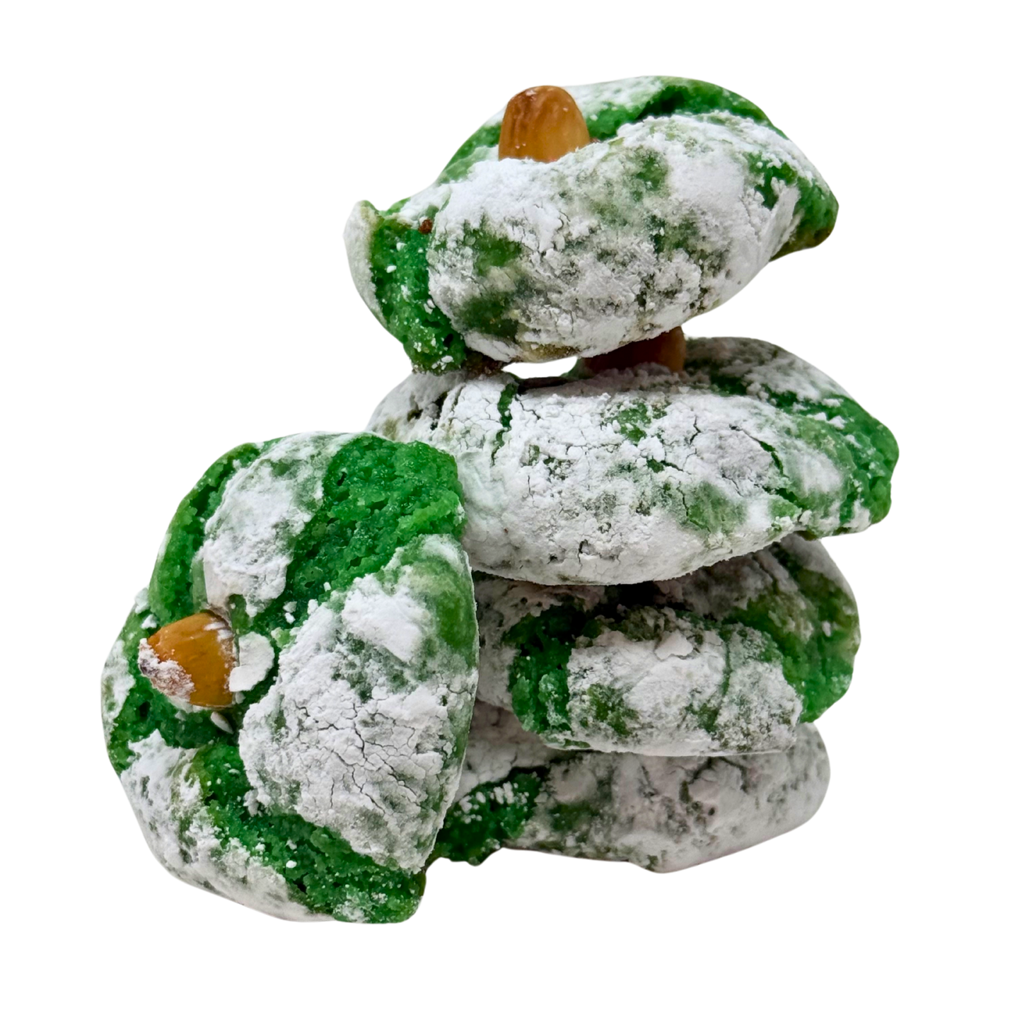 Green Amaretti Cookie - MADE WITHOUT FLOUR