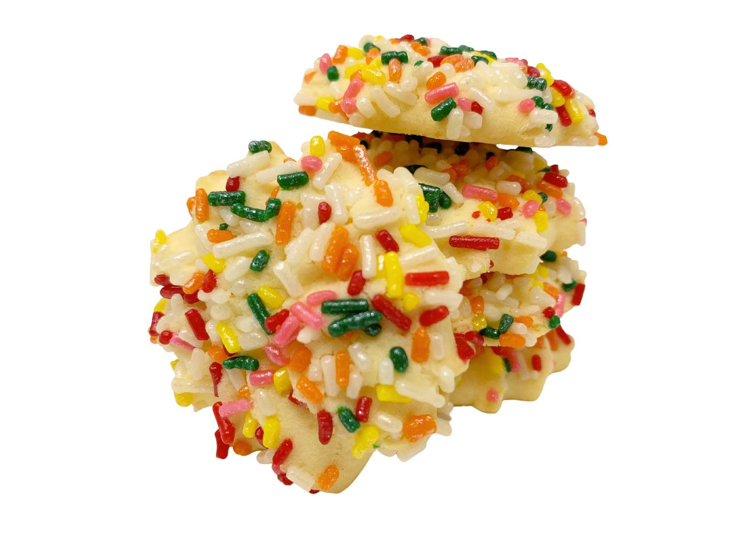 Rainbow Sprinkles Butter Cookie